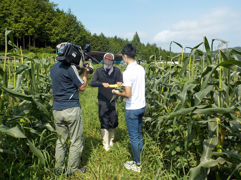 ＲＳＫテレビの取材がありました。